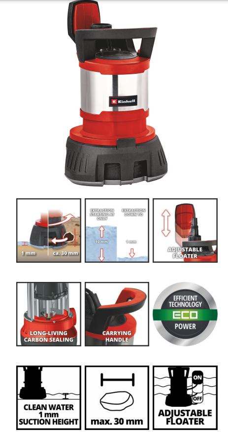 GE-DP 7330 LL ECO DALGIÇ POMPA