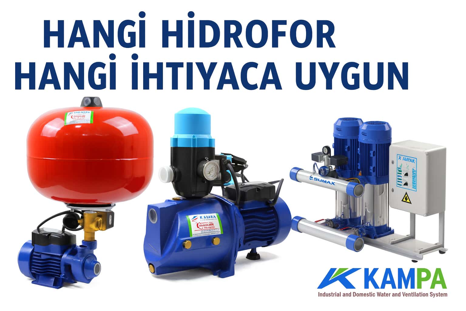 Hangi hidrofor hangi senaryo