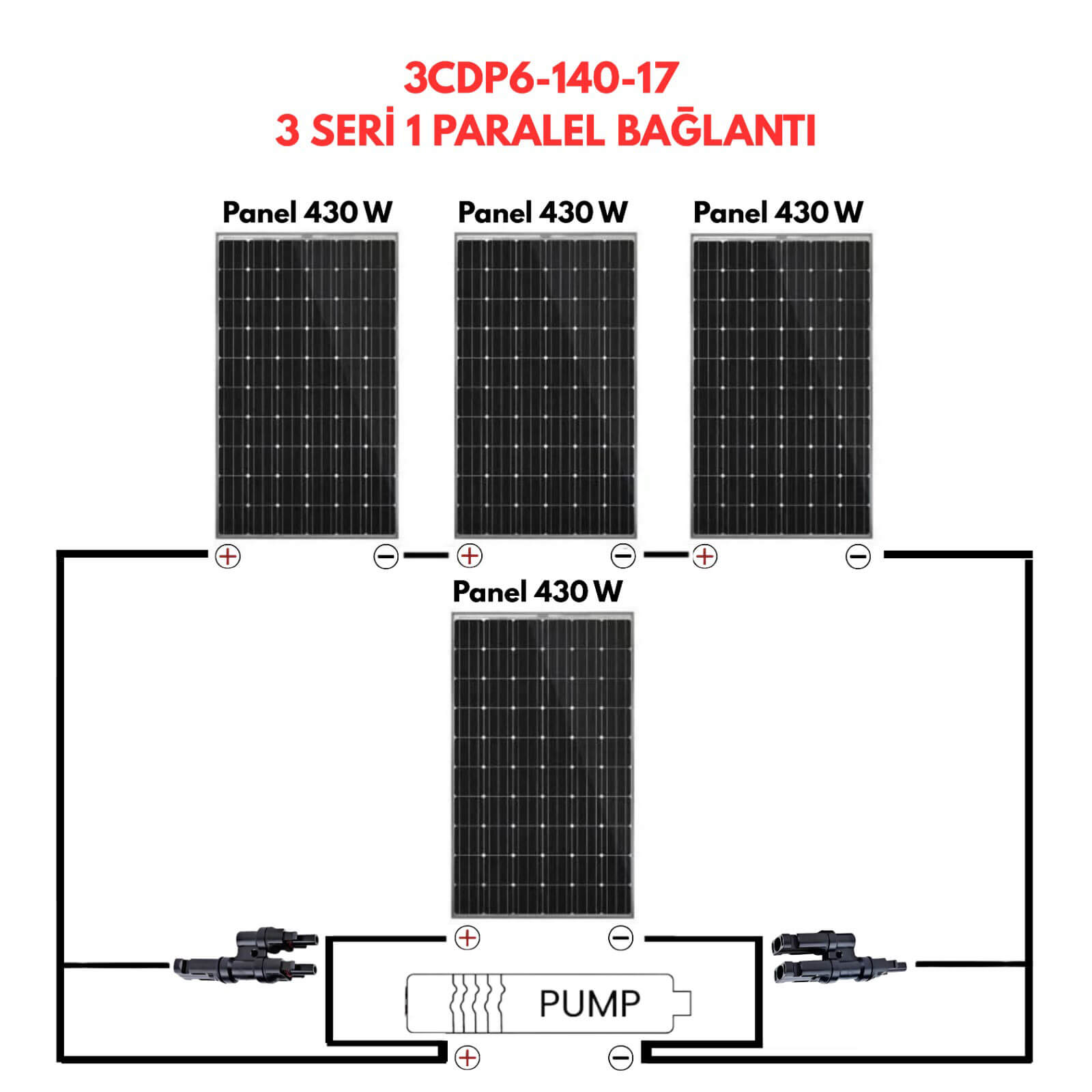 138 Volt Solar Dalgıç Pompa